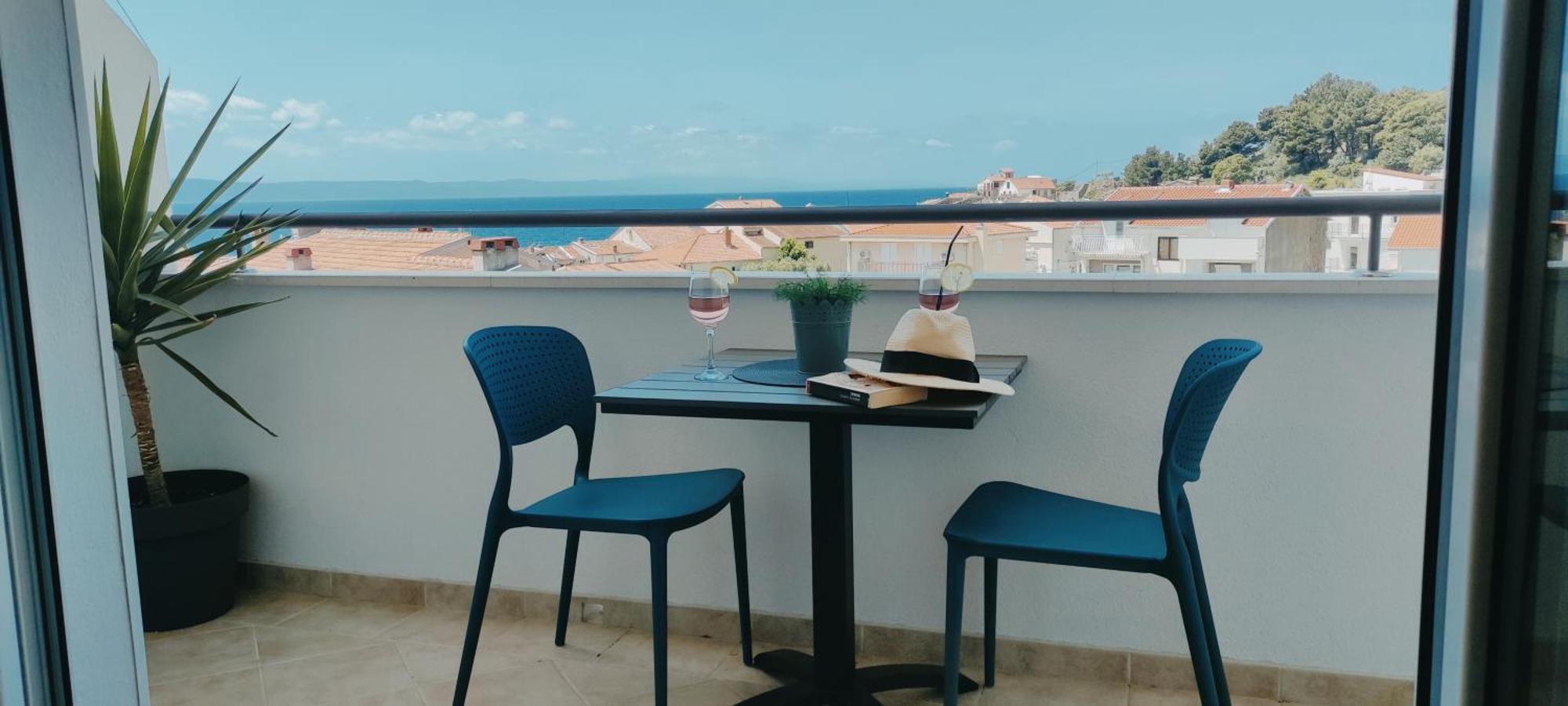 Sea View Ela Apartments Подгора Номер фото
